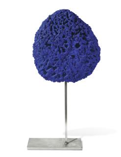 Yves Klein - Untitled Blue Sponge Sculpture, (Se 242)