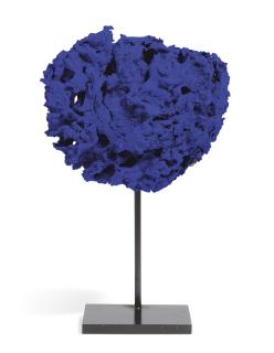 Yves Klein - Untitled Blue Sponge Sculpture, (SE 319)