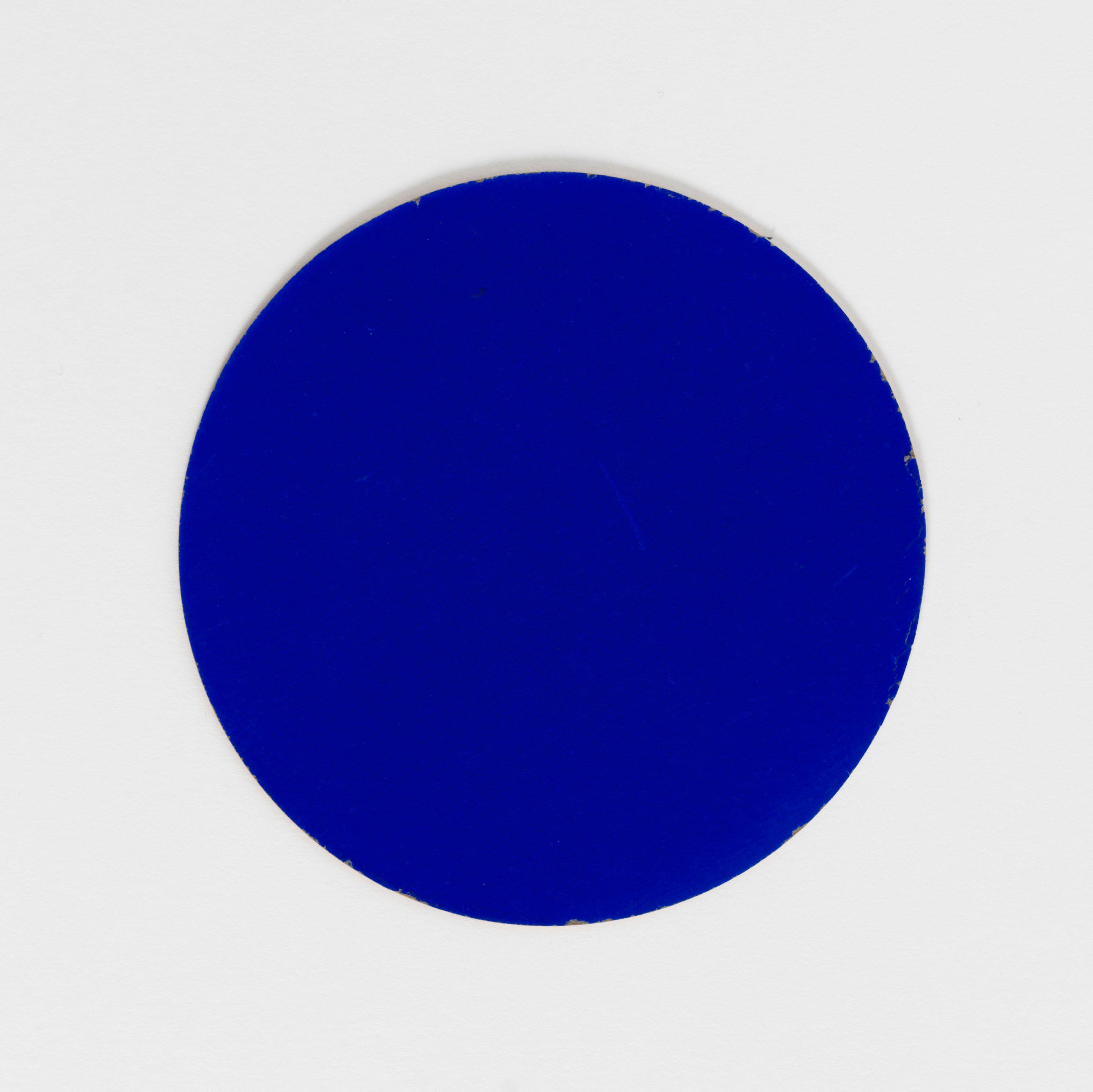 Yves Klein - Vitesse Pure Et Stabilite Monochrome, 1958
