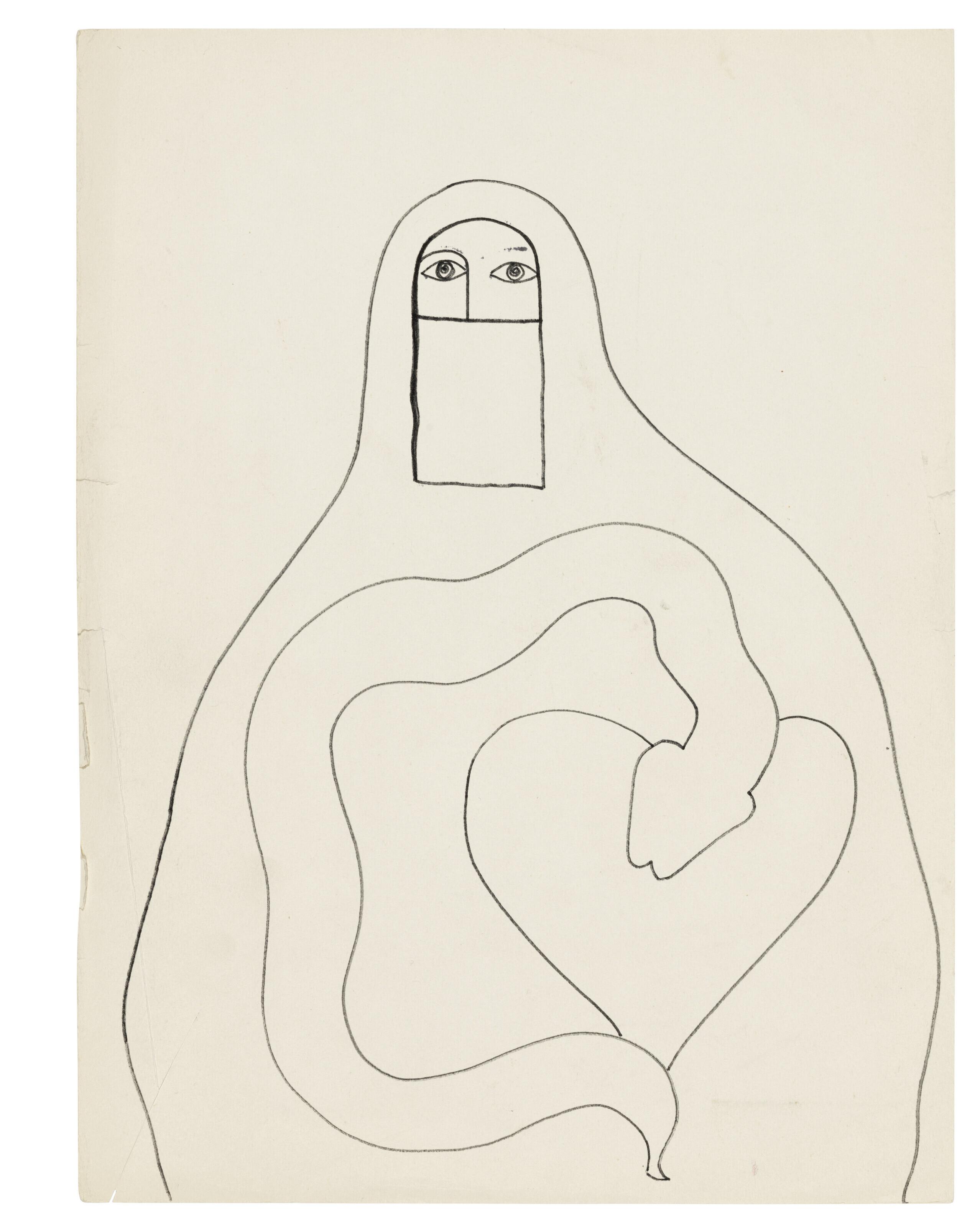 Yves Saint Laurent - Essai pour journal intime de Marrakech, Femme Marocaine