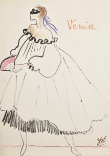 Yves Saint Laurent - Sans titre (Venise)