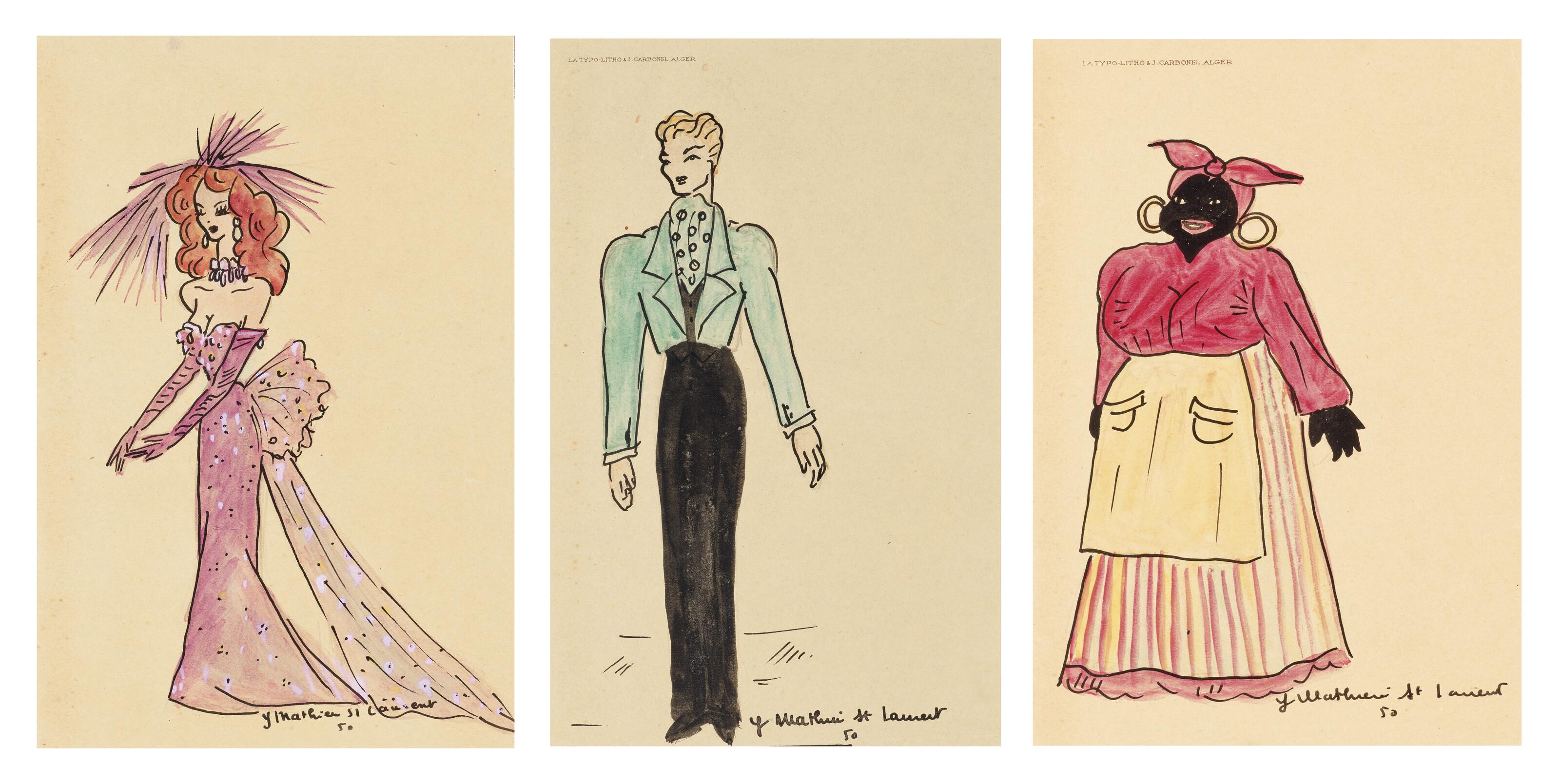 Yves Saint Laurent - Sans titre