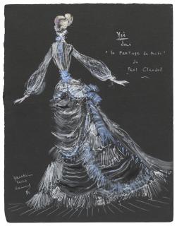 Yves Saint Laurent - Ysé dans \'\'le Partage de Midi\'\' de Paul Claudel