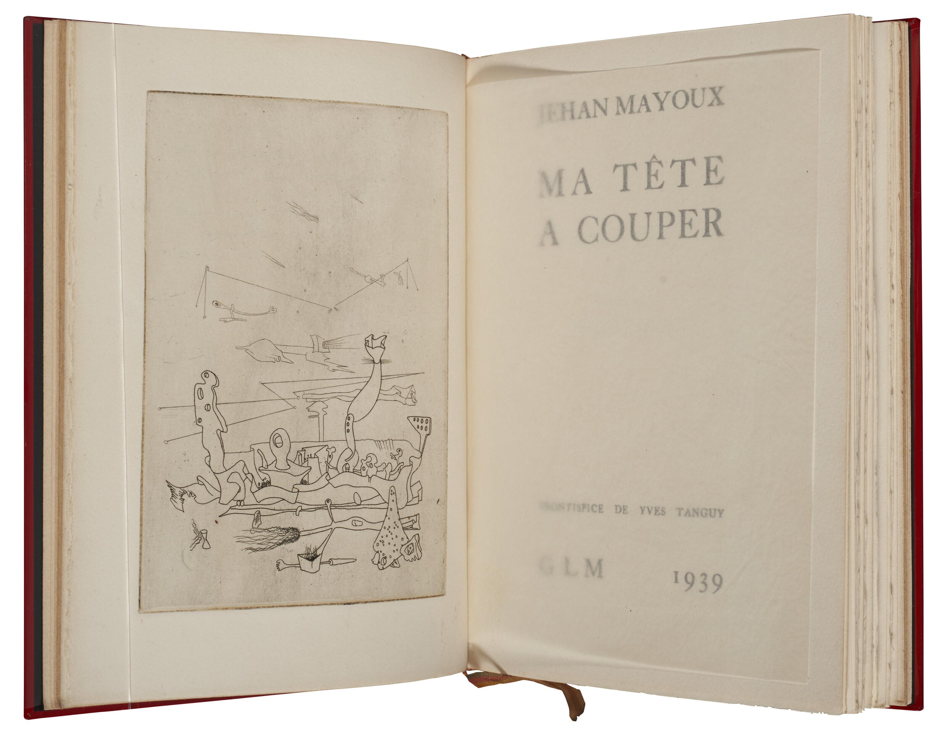 Yves Tanguy - Jehan Mayoux, Ma Tete a Couper