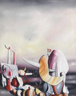 Yves Tanguy - L\'Arc Volant (The Speeding Bow)