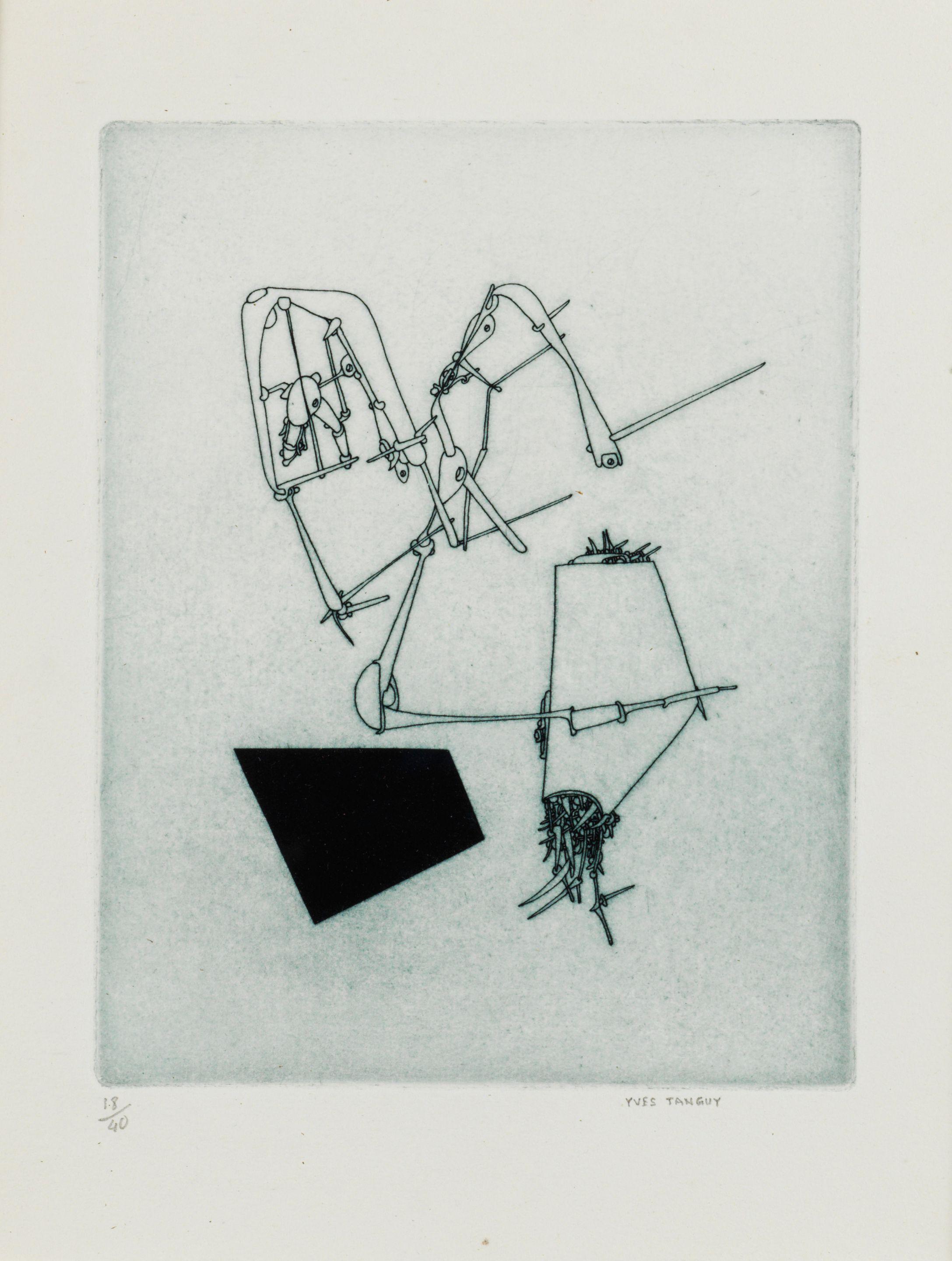 Yves Tanguy - Le grand passage, 1954