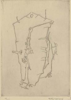 Yves Tanguy - Le Mythe de la roche percée: One Plate