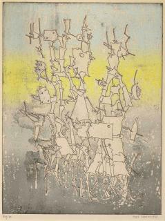 Yves Tanguy - Rhabdomancie, from Brunidor Portfolio No. 1 (Wittrock 13)
