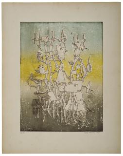 Yves Tanguy - Rhabdomancie, from Brunidor Portfolio, No. 1