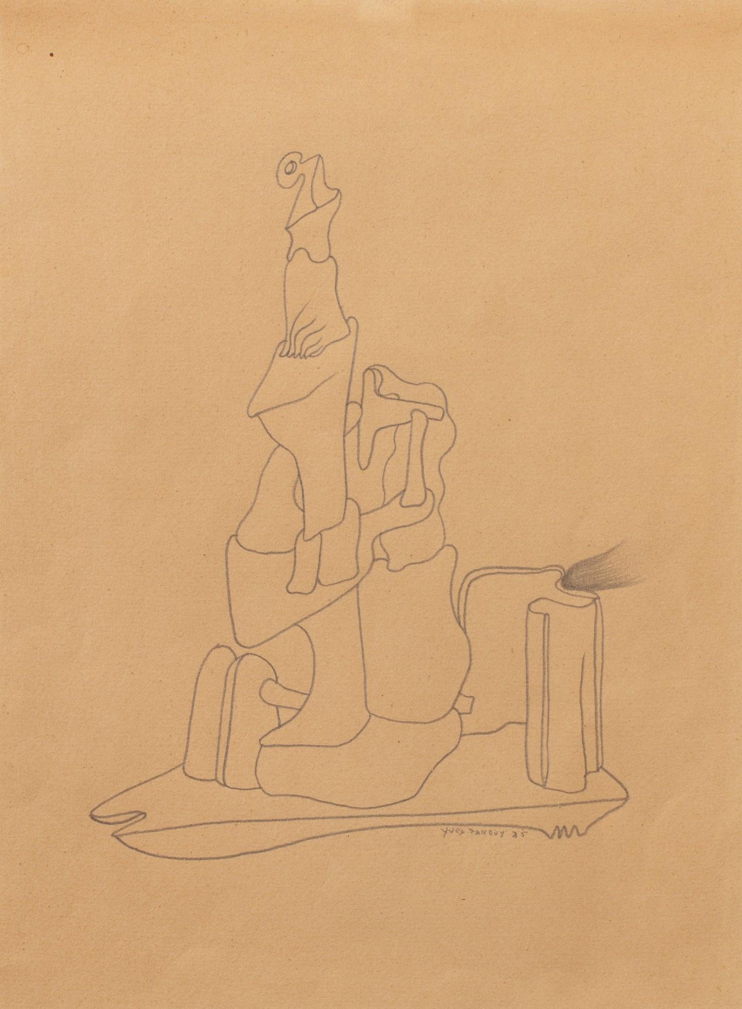 Yves Tanguy - Sans titre