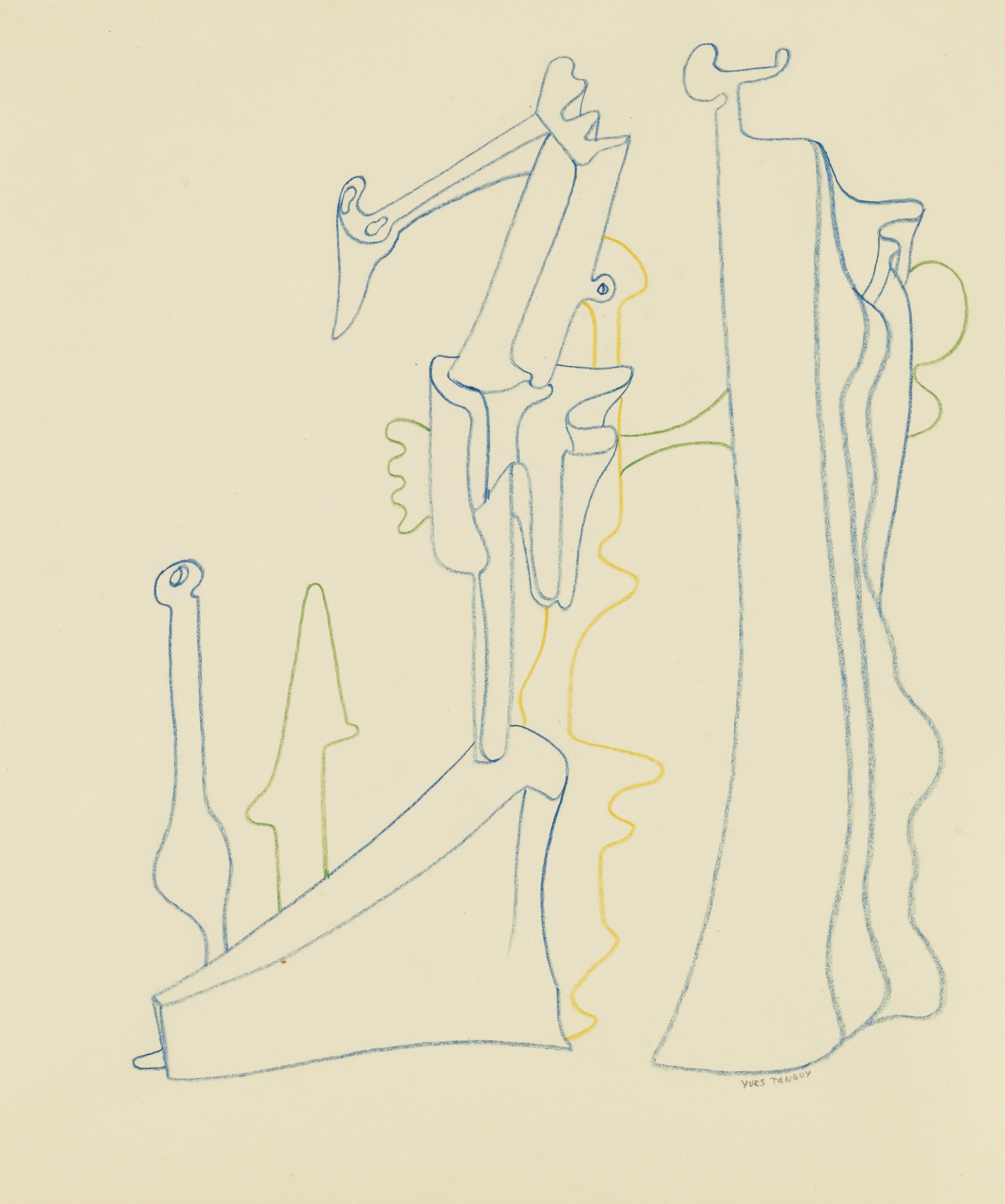 Yves Tanguy - Sans titre