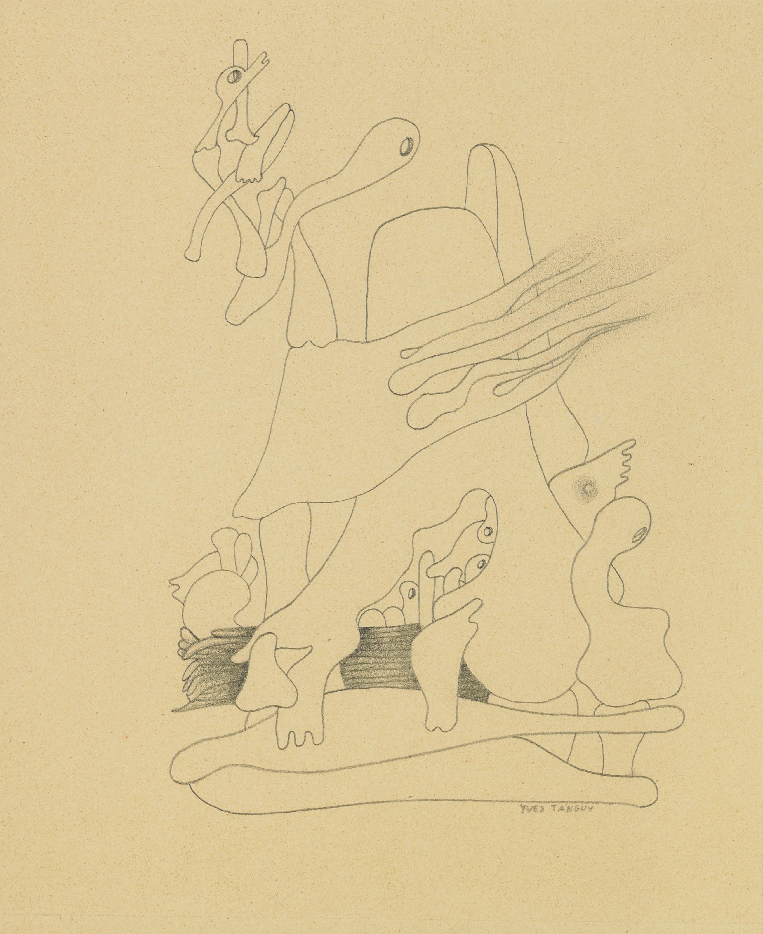 Yves Tanguy - Sans titre