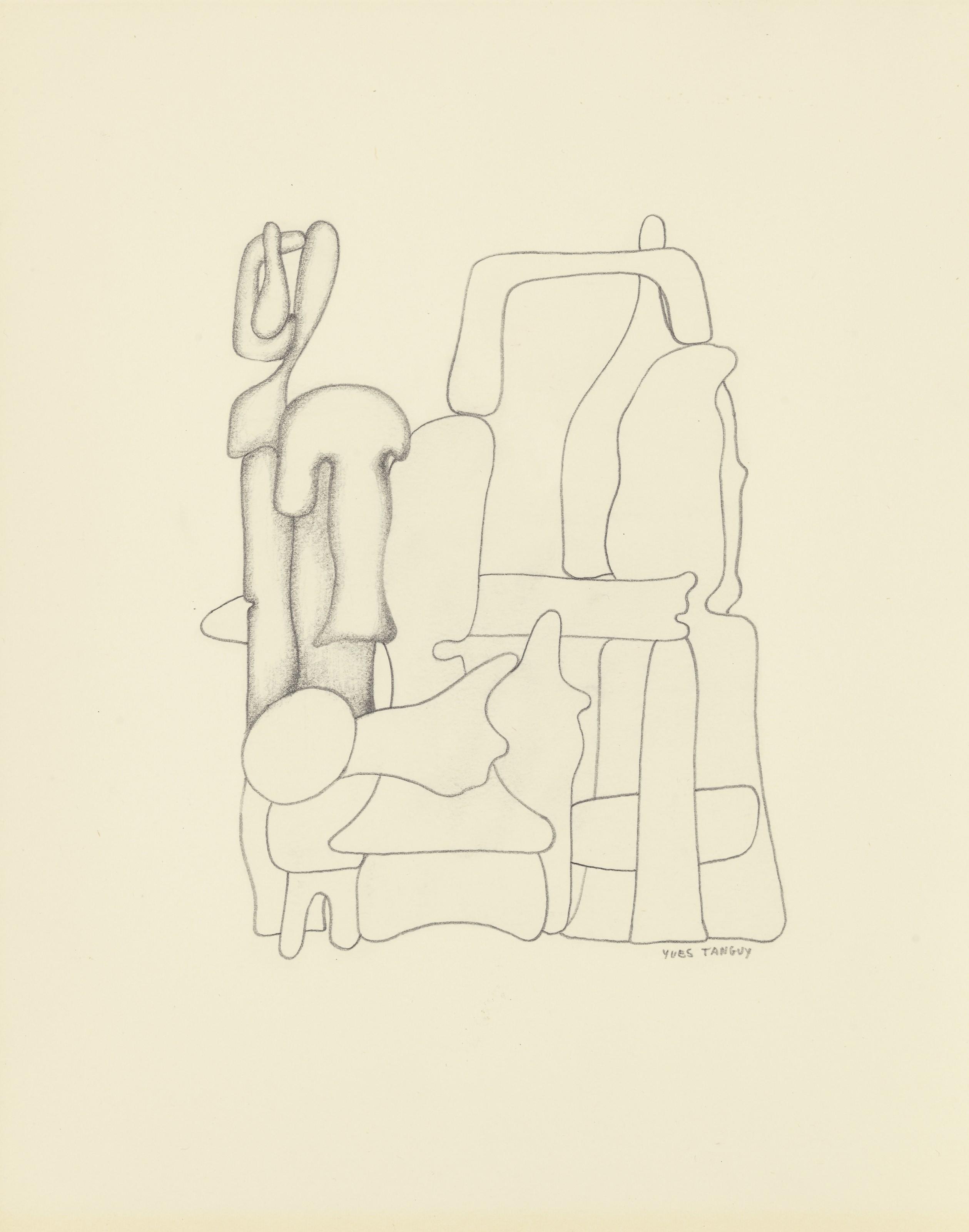 Yves Tanguy - Sans titre
