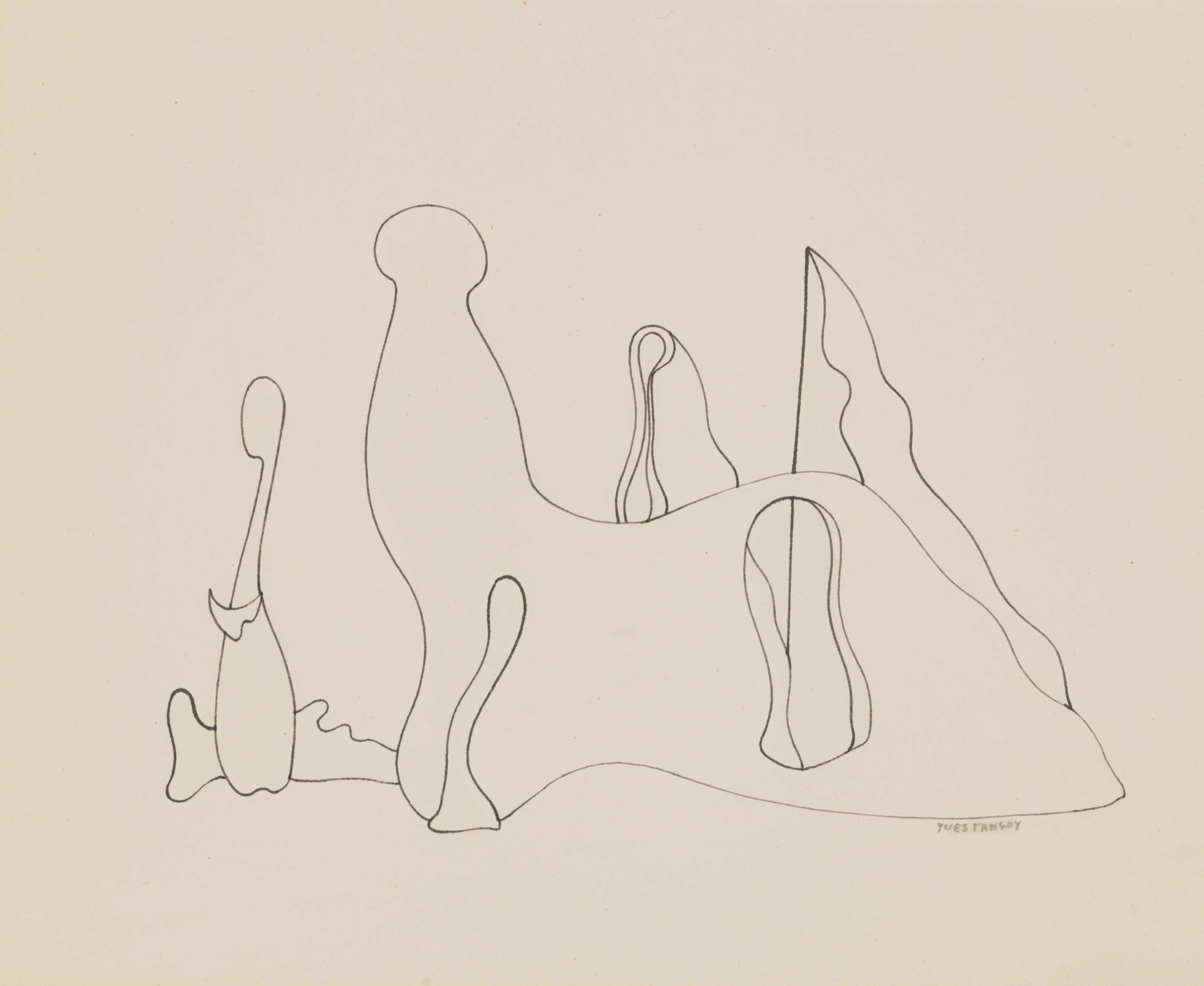 Yves Tanguy - Sans titre