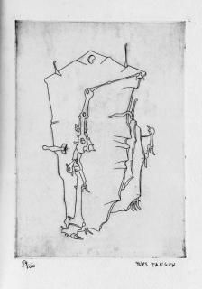 Yves Tanguy - Yvan Goll, Le Mythe de la Roche perçée, Editions Hemisphères, Paris, 1947 (Wittrock 14 A. B. C.)