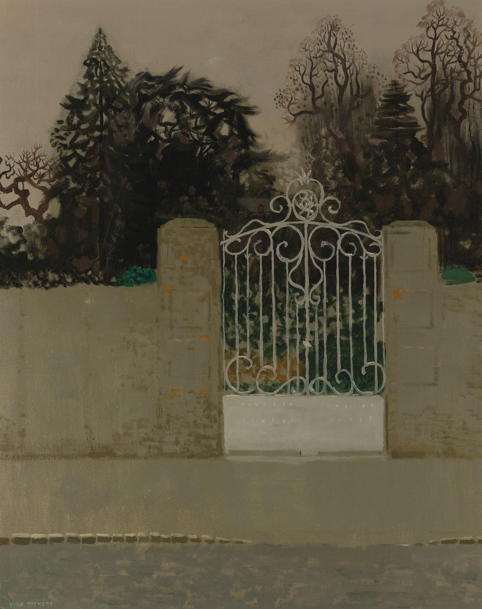 Yves Trévédy - La Grille-Entrée De La Maison De Sacha Guitry