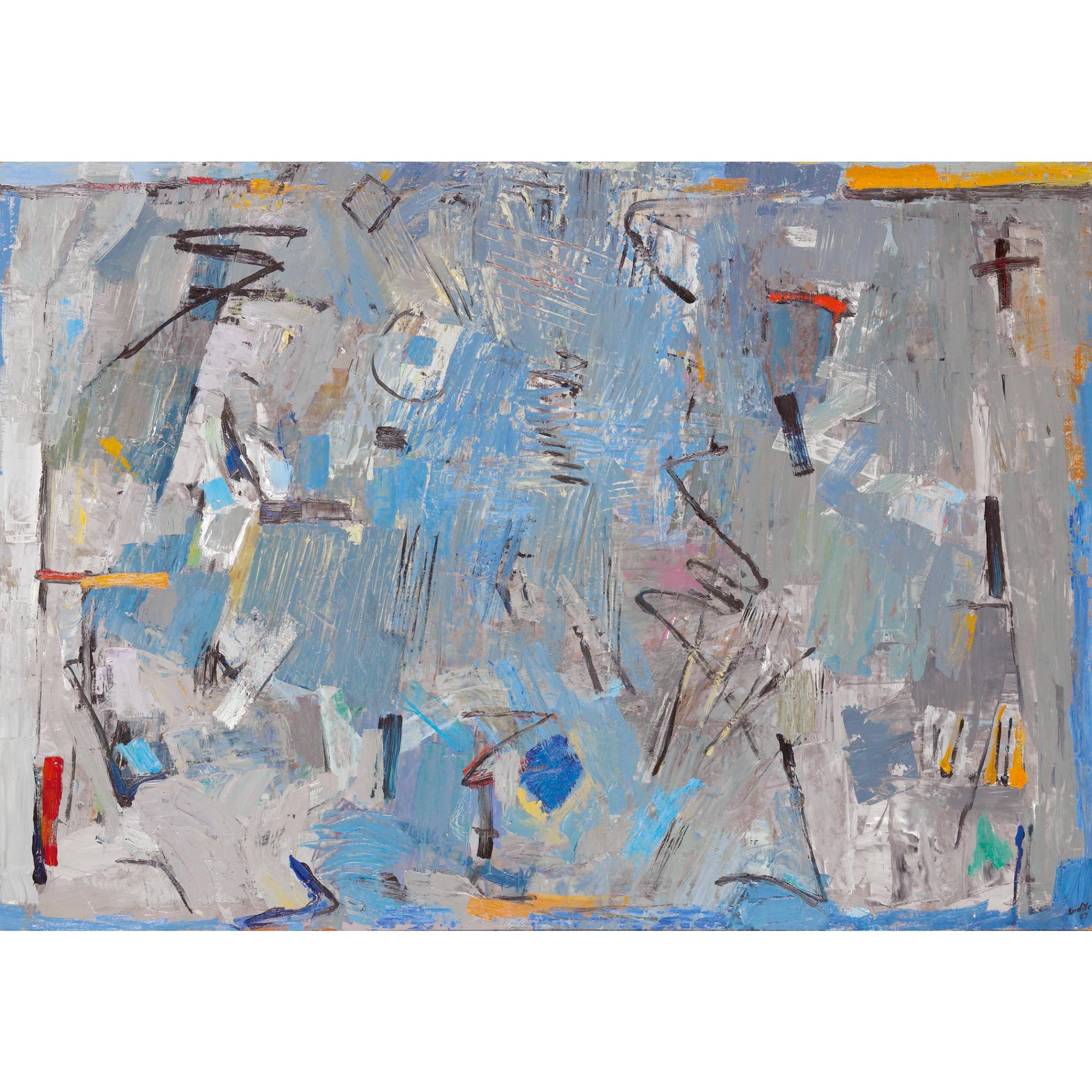 Yvonne Audette - Australian Bird In A Storm (Caligraphus Series)