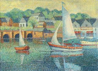 Yvonne Canu - Auray, les voilliers