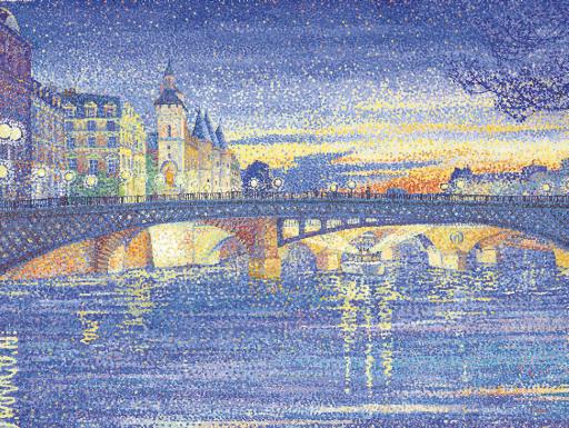 Yvonne Canu - Crépuscule sur Paris