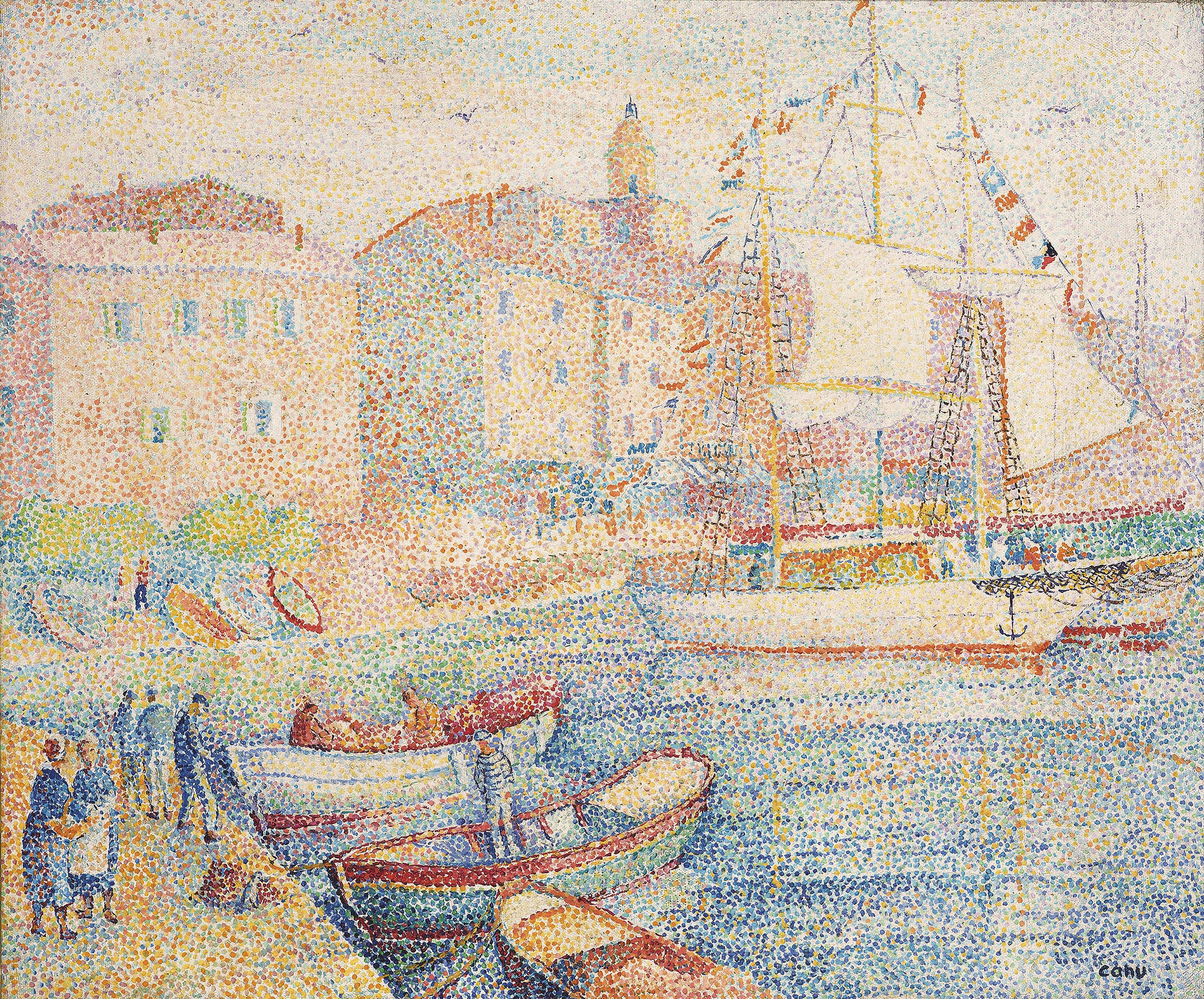 Yvonne Canu - Fête à St Tropez