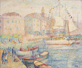 Yvonne Canu - Fête à St Tropez