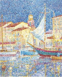 Yvonne Canu - Fête de nuit à St Tropez