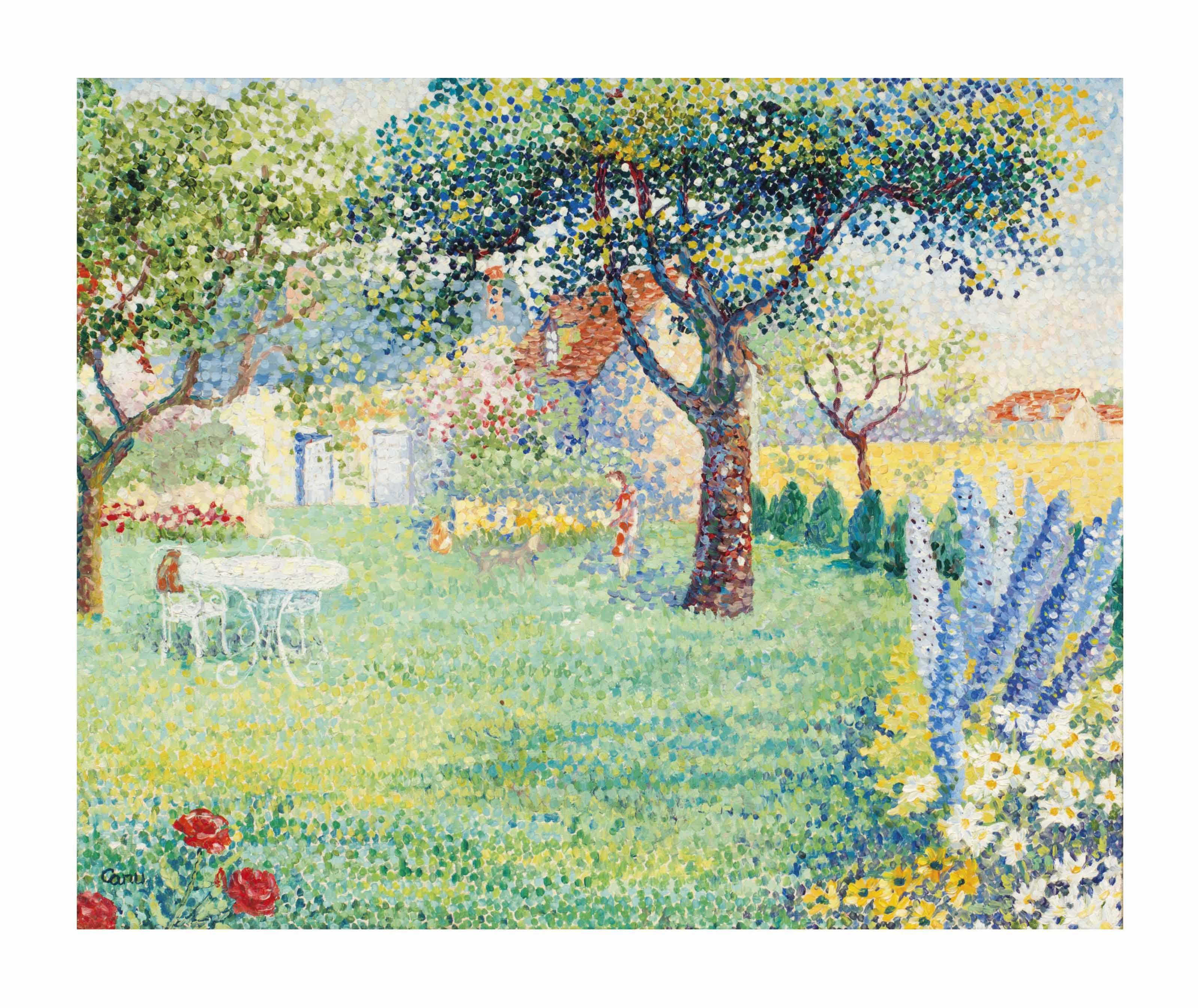 Yvonne Canu - Le jardin