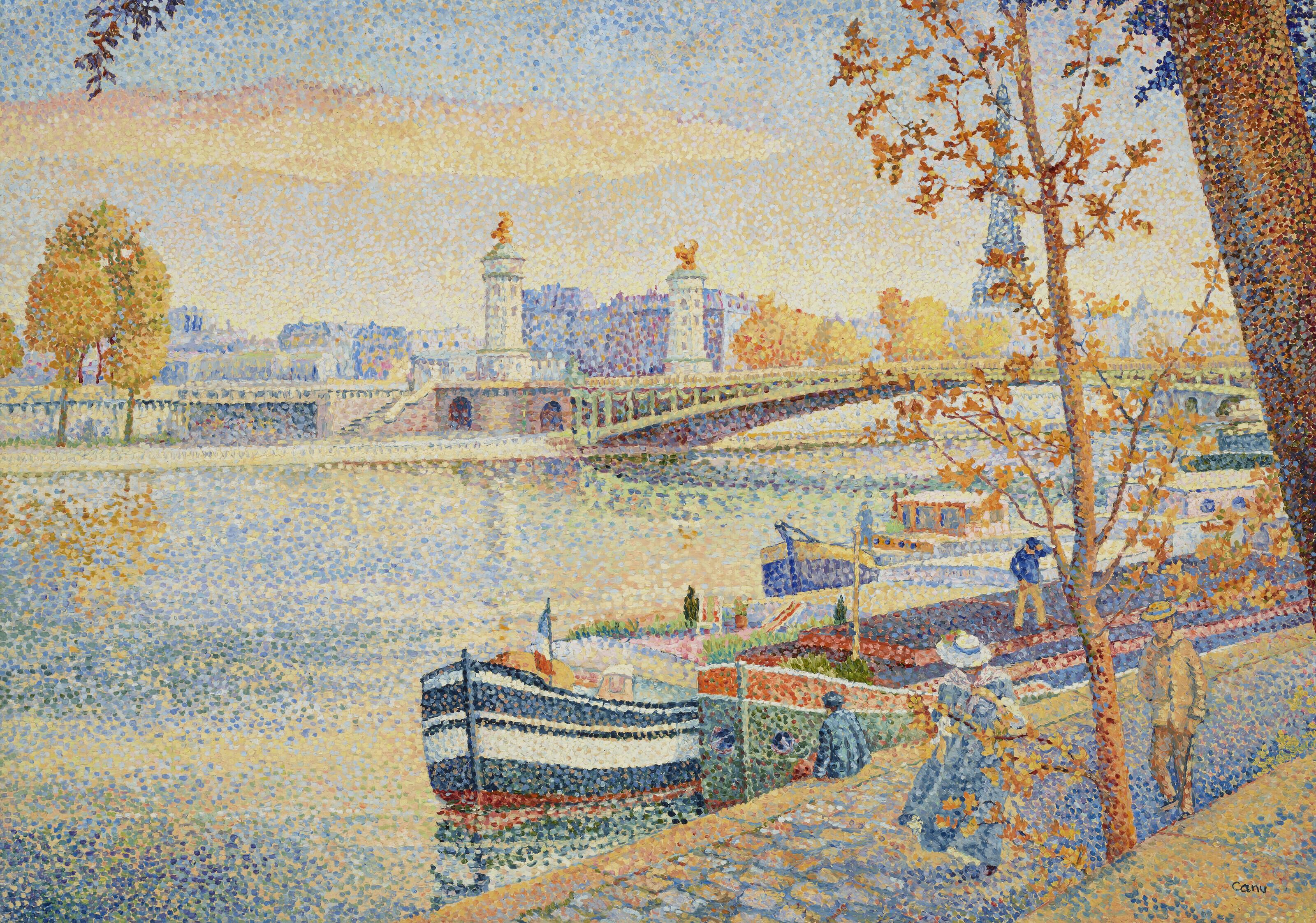 Yvonne Canu - Le Pont Alexandre III