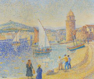 Yvonne Canu - Les Bateaux À Collioure