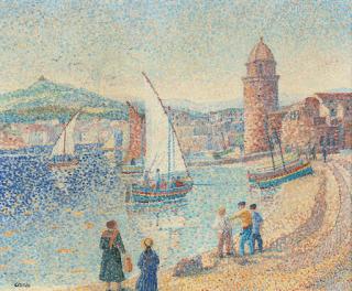 Yvonne Canu - Les Bateaux À Collioure
