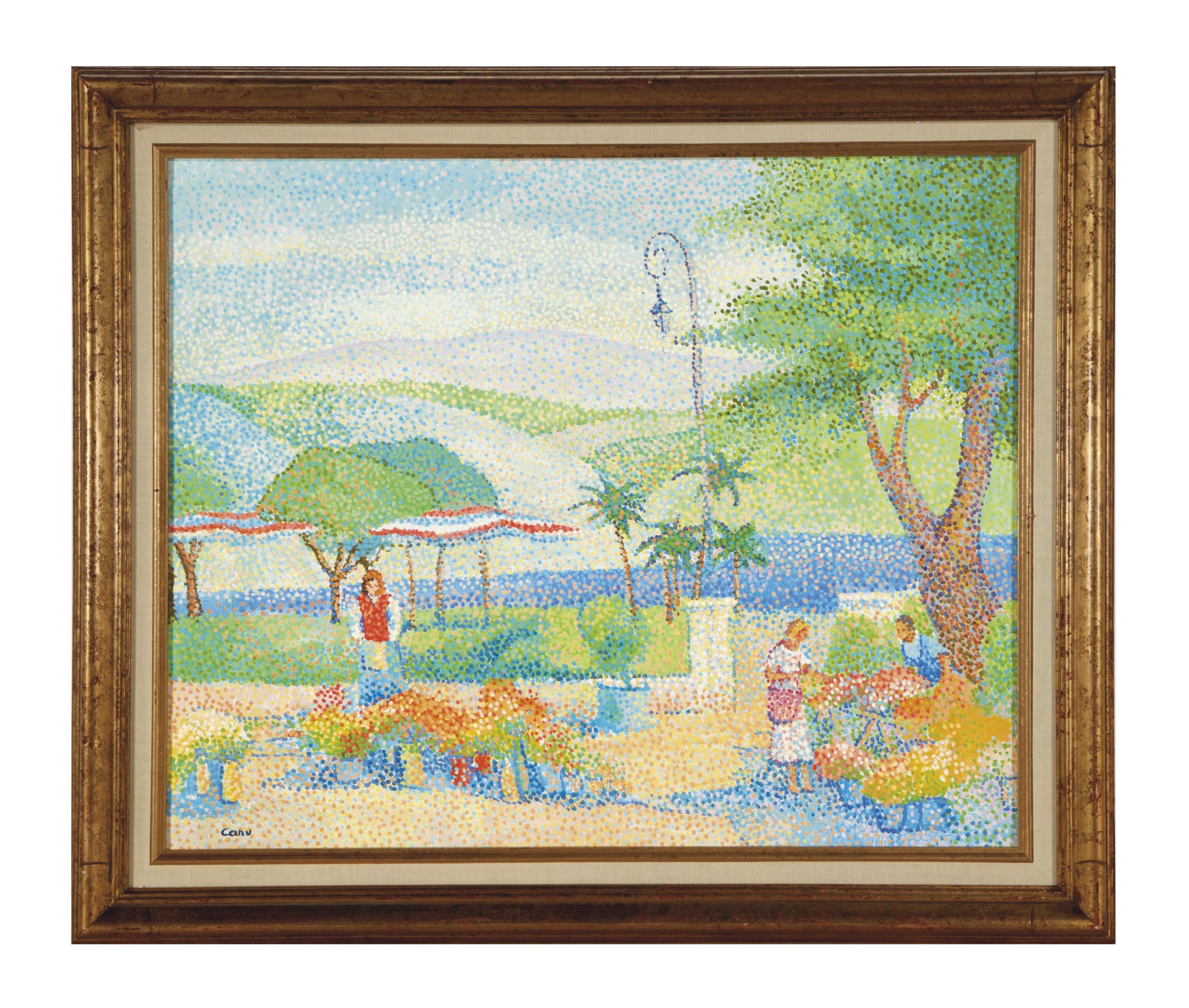 Yvonne Canu - Paysage du Var