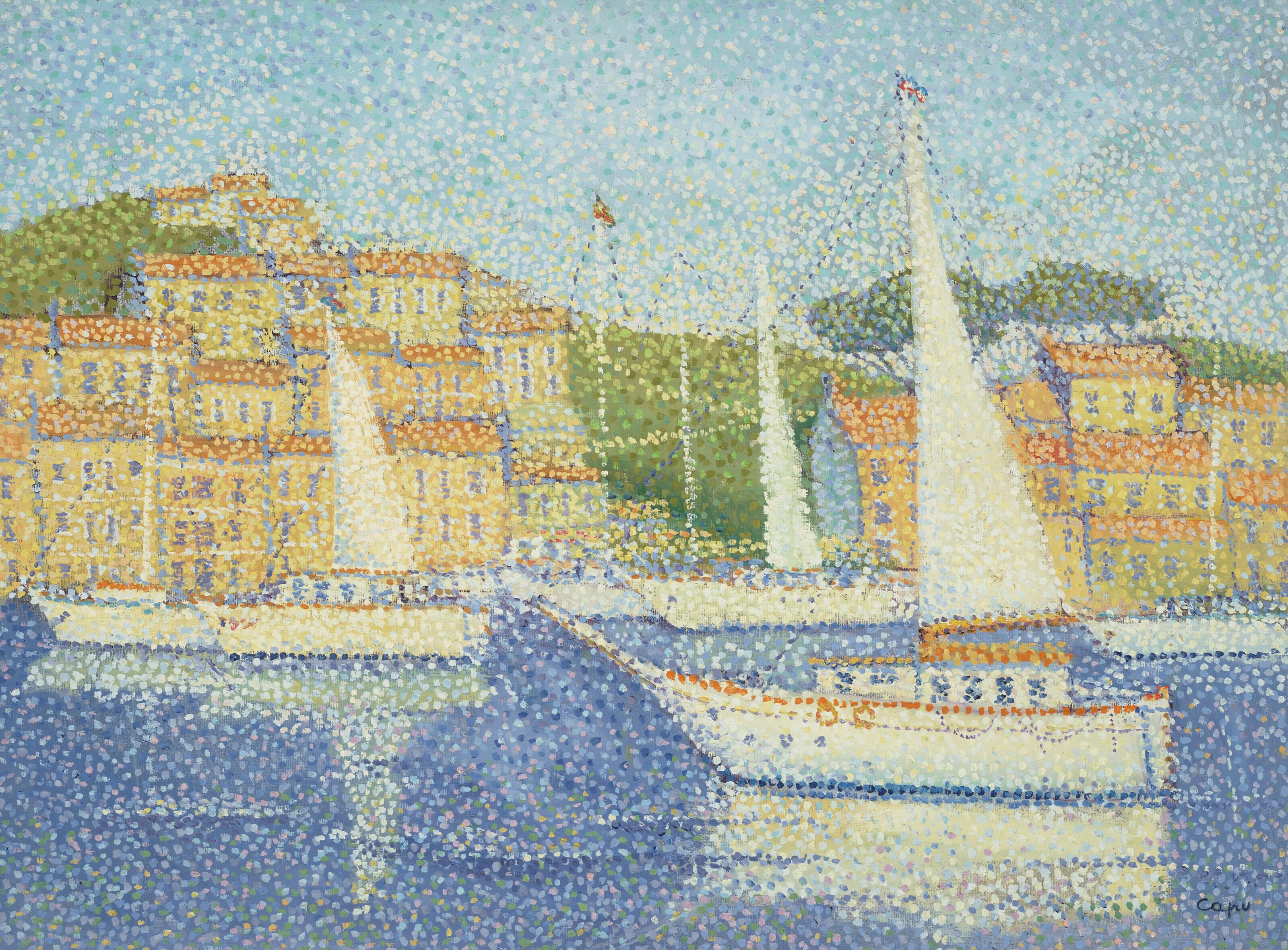 Yvonne Canu - Saint-Tropez, les régates