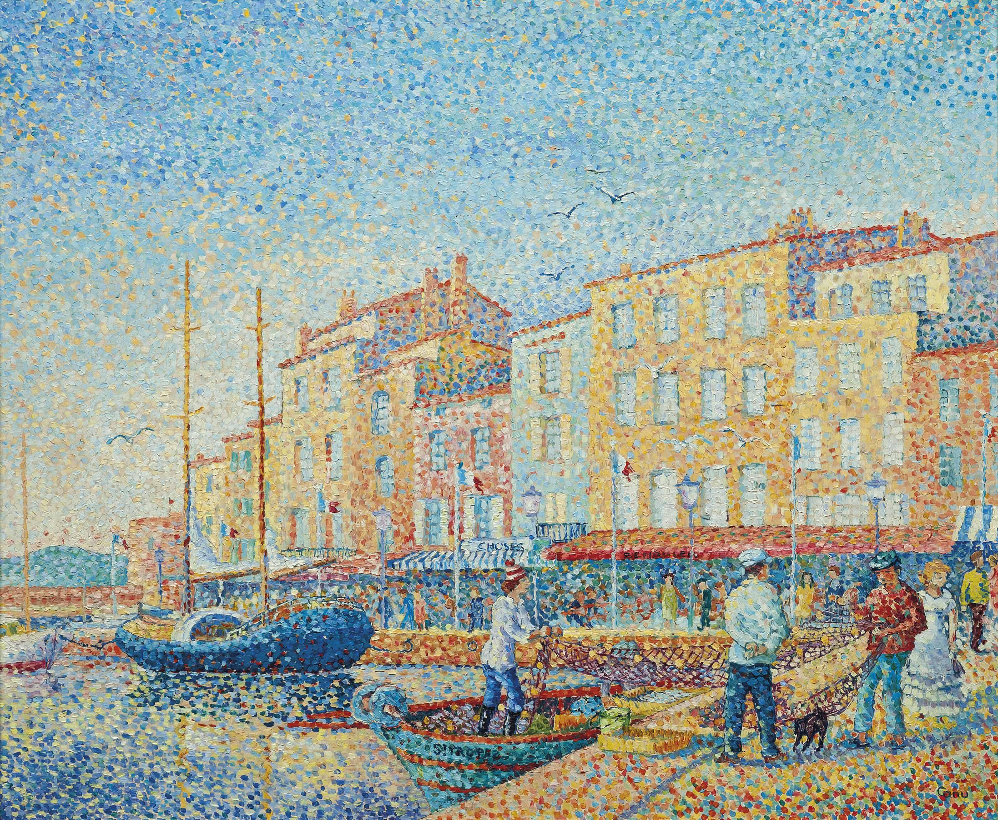 Yvonne Canu - St Tropez en hiver