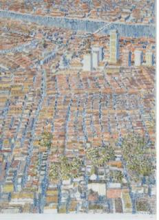 Yvonne Jacquette - Aerial City View