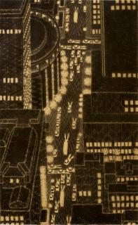 Yvonne Jacquette - Aerial View of 33rd Street