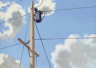 Yvonne Jacquette - Telephone Pole #2
