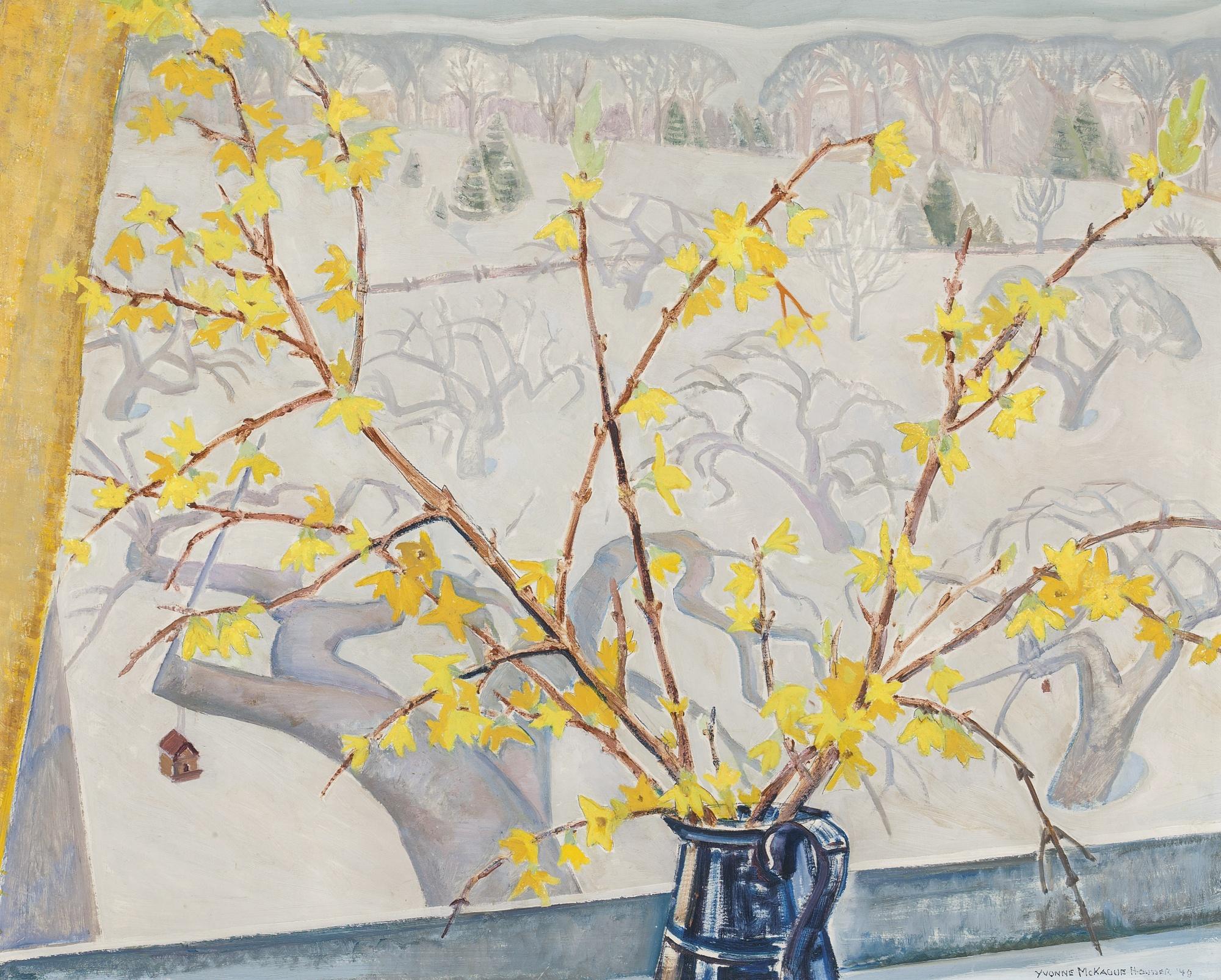 Yvonne Mckague Housser - Spring In The Studio