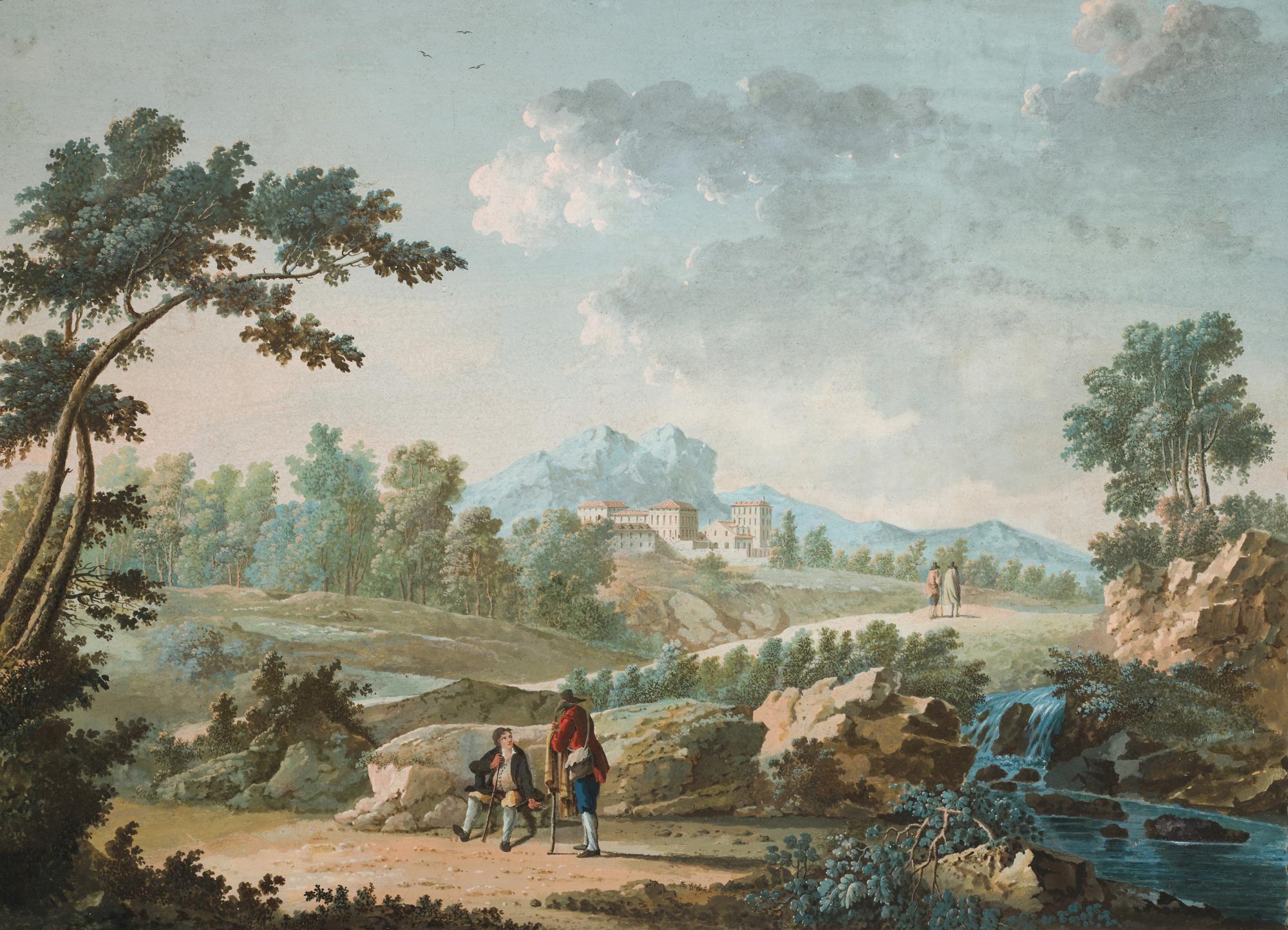 Zacharie-Felix Doumet - A View Of The Environs D\'Ascaldas, 15 Leagues From Lisbon