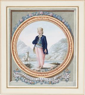 Zacharie-Felix Doumet - Two Corsican figure studies: Mendiant Corse and L\'Habitant de la Colonie Grecque en Corse