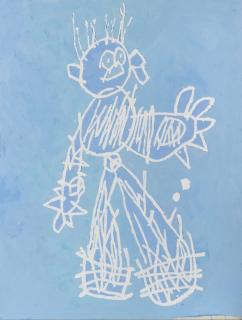 Zachary Armstrong - Self Portrait (Baby Blue)