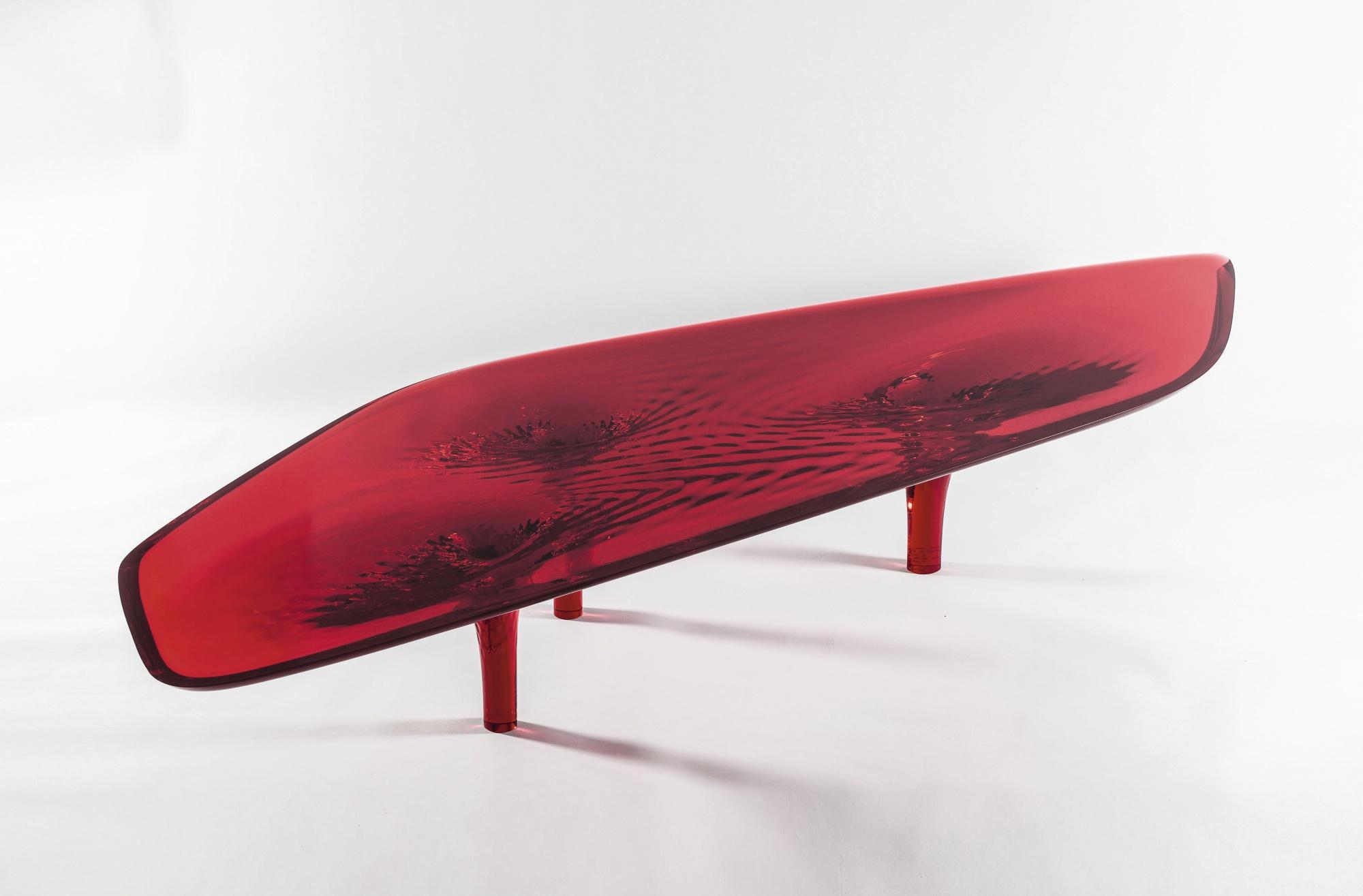 Zaha Hadid - Liquid Glacial Colour Coffee Table