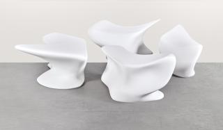Zaha Hadid - \'Nekton\' Stools, From The \'Principal\' Collection