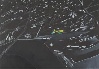 Zaha Hadid - Ohne Titel (Entwurf Zollhof Düsseldorf)