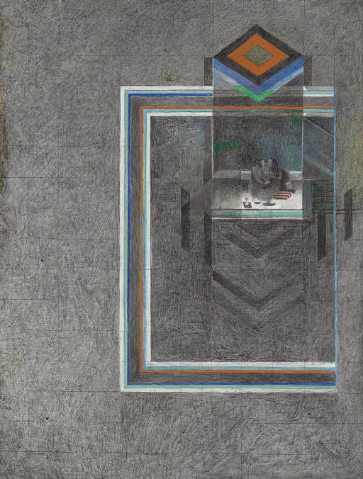 Zahoor Ul Akhlaq - Untitled