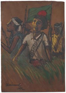 Zainul Abedin - Untitled (Civil War)