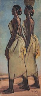 Zainul Abedin - Untitled (Santhal Women)