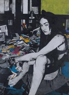 Zak Smith - Girls in the Naked Business: Sasha Grey