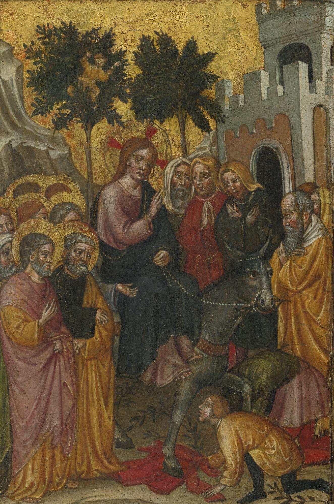 Zanino Di Pietro - The Entry Of Christ Into Jerusalem