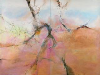 Zao Wou-Ki - 24.12.2002 – Diptyque