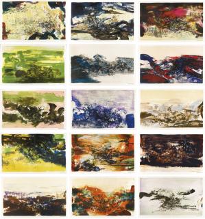 Zao Wou-Ki - À La Gloire De L\'Image Et Art Poétique (Å. 271-285)